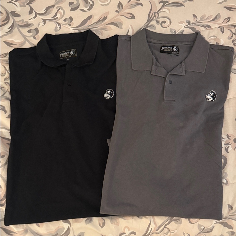 SC - Set of Polo Shirts in Black and Gray